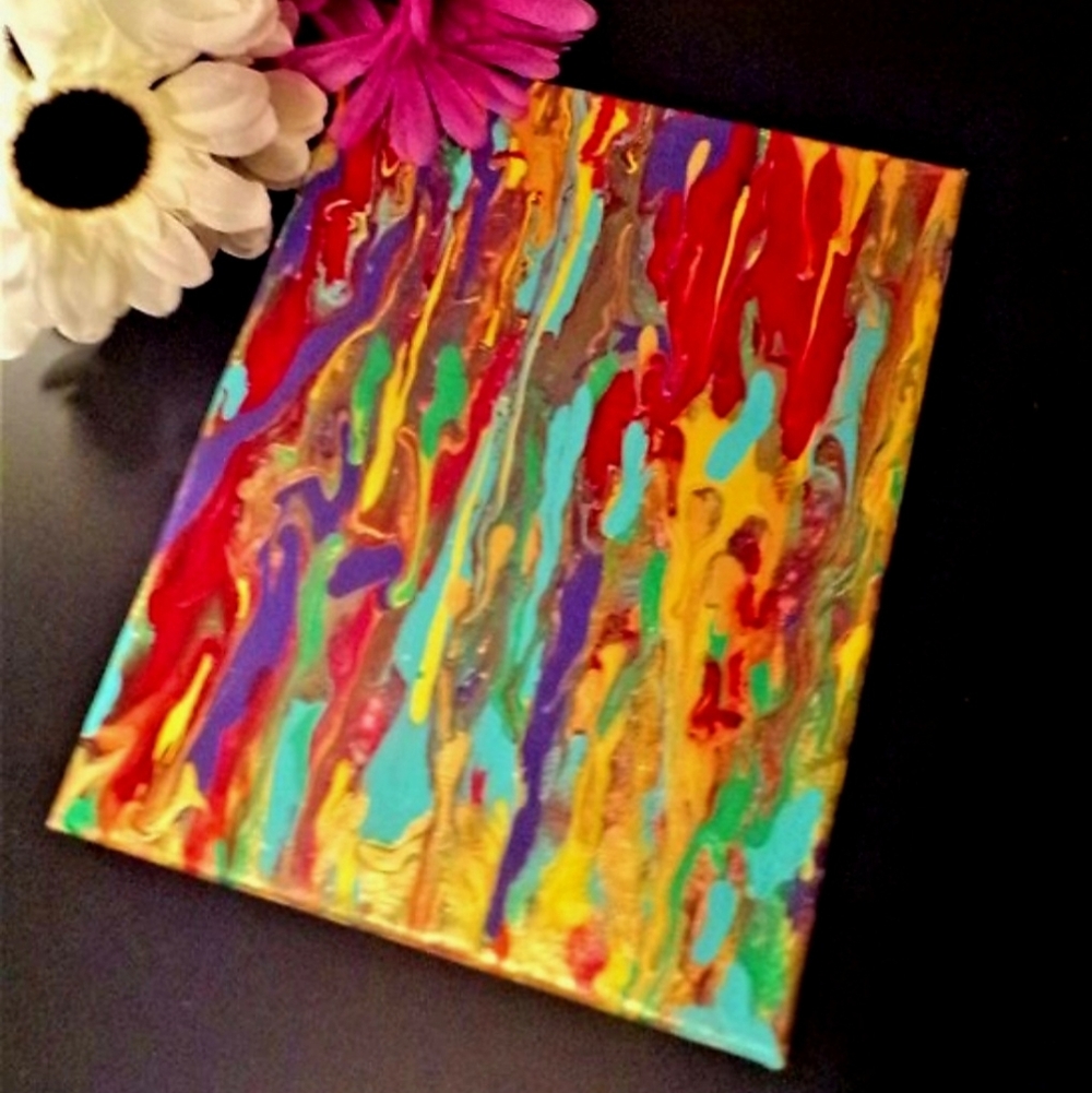 📣 Handcrafted Abstract Painting